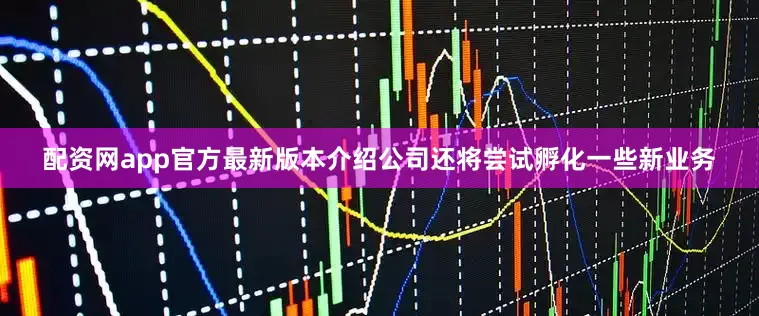 配资网app官方最新版本介绍公司还将尝试孵化一些新业务
