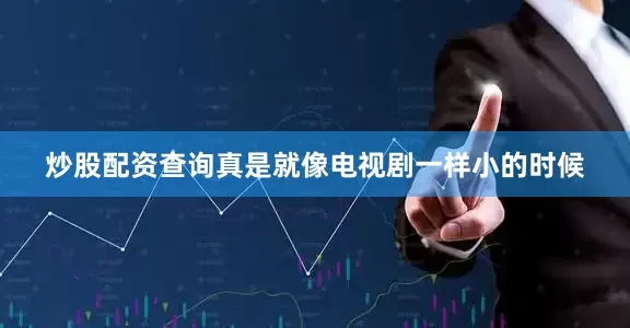 炒股配资查询真是就像电视剧一样小的时候